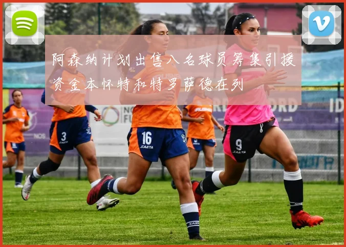 阿森纳计划出售八名球员筹集引援资金本怀特和特罗萨德在列
